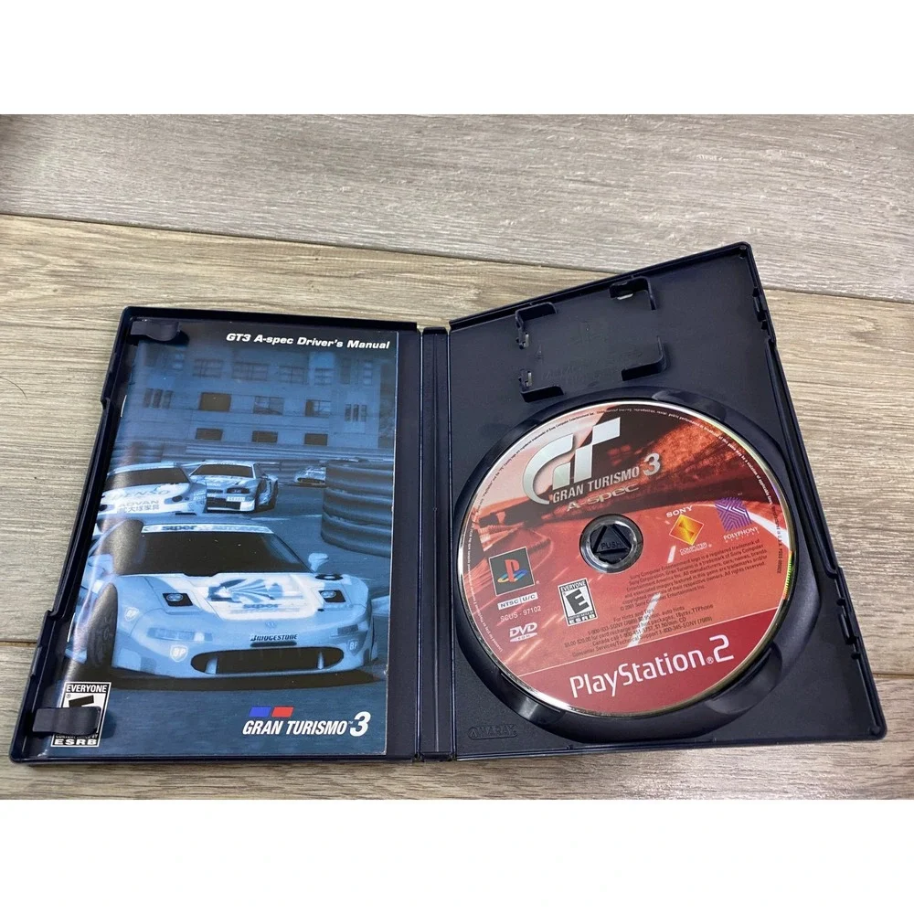 Gran Turismo 3 A-Spec PlayStation 2 PS2 Greatest Hits SCUS-97102 Complete CIB